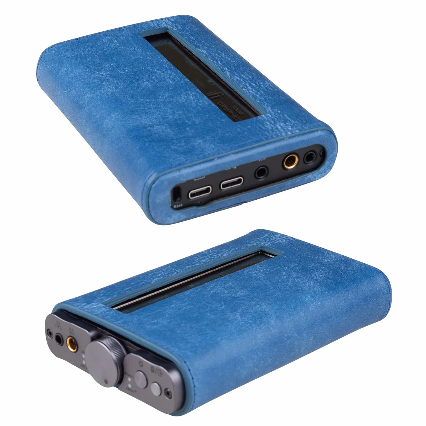 MITER CASE Do iFi Audio xDSD Gryphon DAC, ręcznie robiony pokrowiec ze sztucznej skóry PU MITER do Gryphon (czarny)