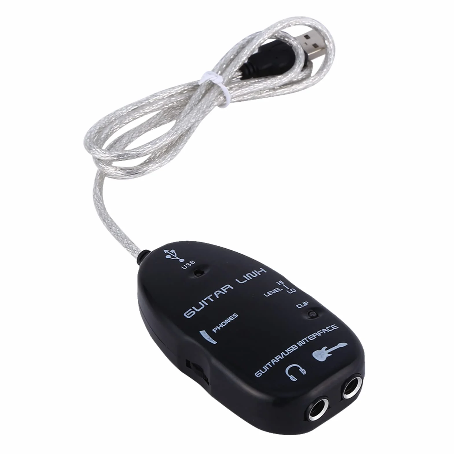 Kabel Rocksmith, profesjonalny kabel łączący do gitary USB, łatwa instalacja typu plug and play, sprzęt do nagrywania gitary z komputerem i jest odpowiedni do monitorowania