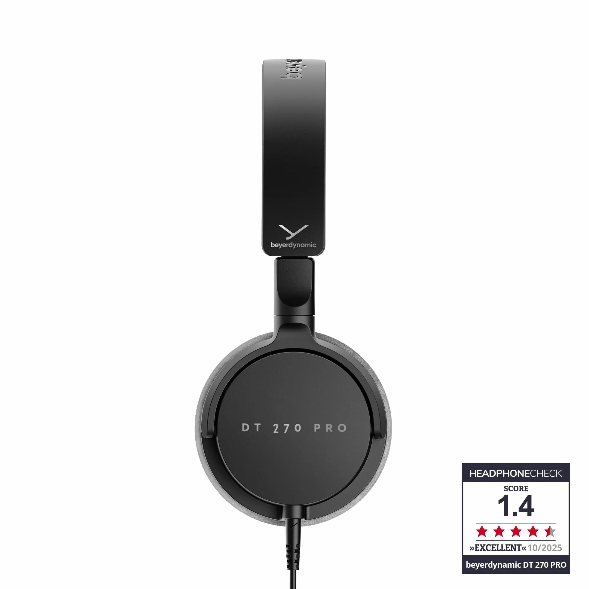 beyerdynamic DT 270 PRO Kompaktowe, wokółuszne słuchawki studyjne do nagrywania i monitoringu