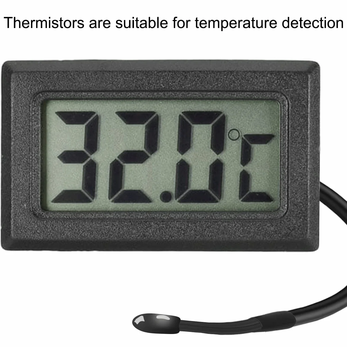 10 sztuk NTC Rezystory, Termistor 10K omów 100K omów MF52D 3435 3950 Czujnik temperatury 1% dokładności Wysoka czułość do pomiaru temperatury