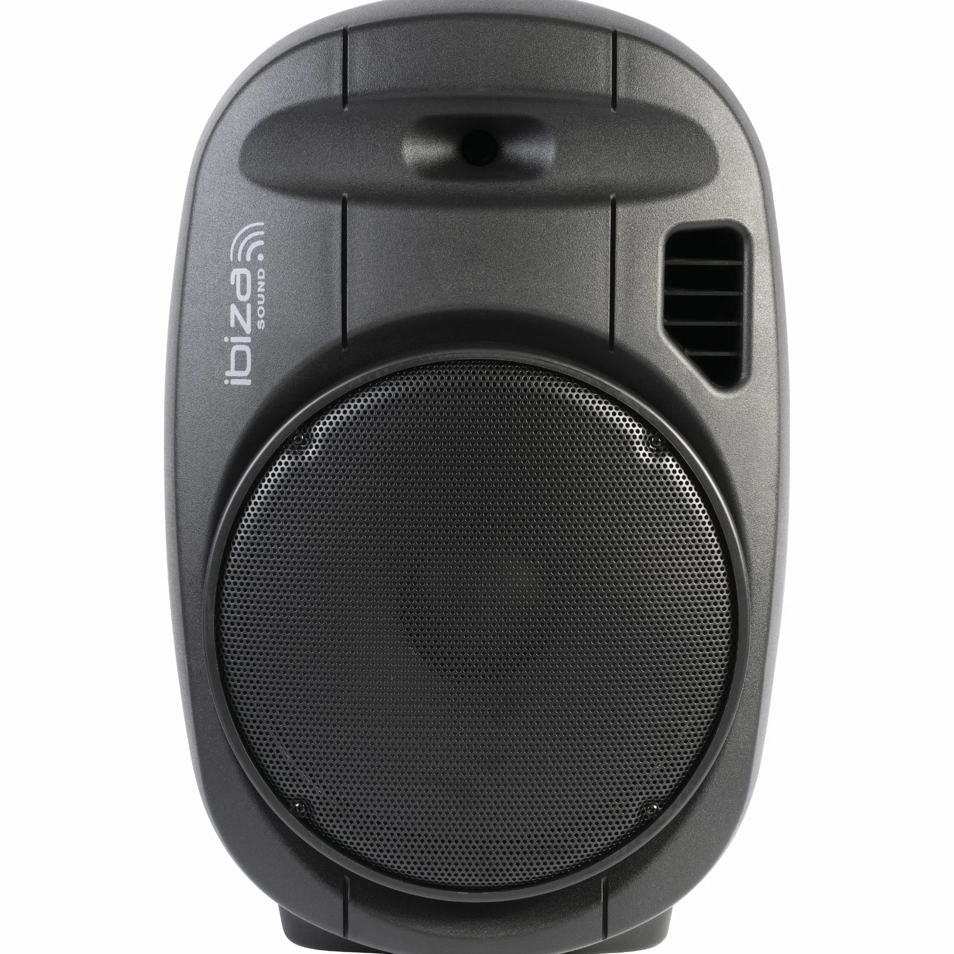 Ibiza - PORT15UHF-MKII-TWS - Przenośny zestaw głośnikowy 15"/800W MAX z 2 mikrofonami (UHF), pilotem zdalnego sterowania i futerałem ochronnym - Bluetooth, USB, SD & TWS - 6 do 8 godzin autonomii