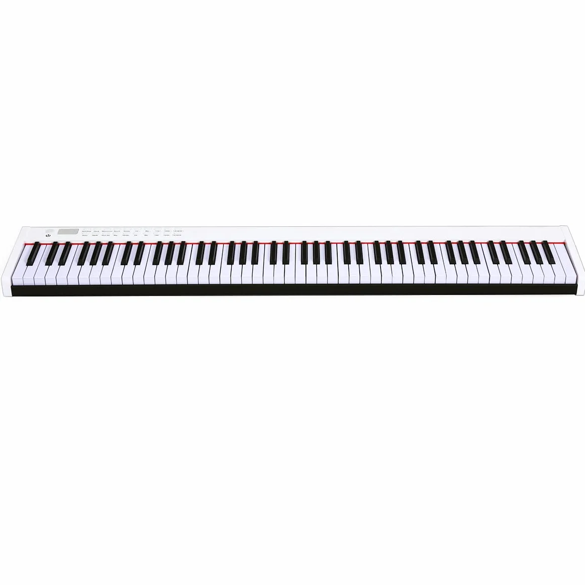 GOPLUS pianino cyfrowe 61 klawiszy dynamiczne przenośny fortepian elektroniczny 128 dźwięków rytmy funkcje edukacyjne metronom