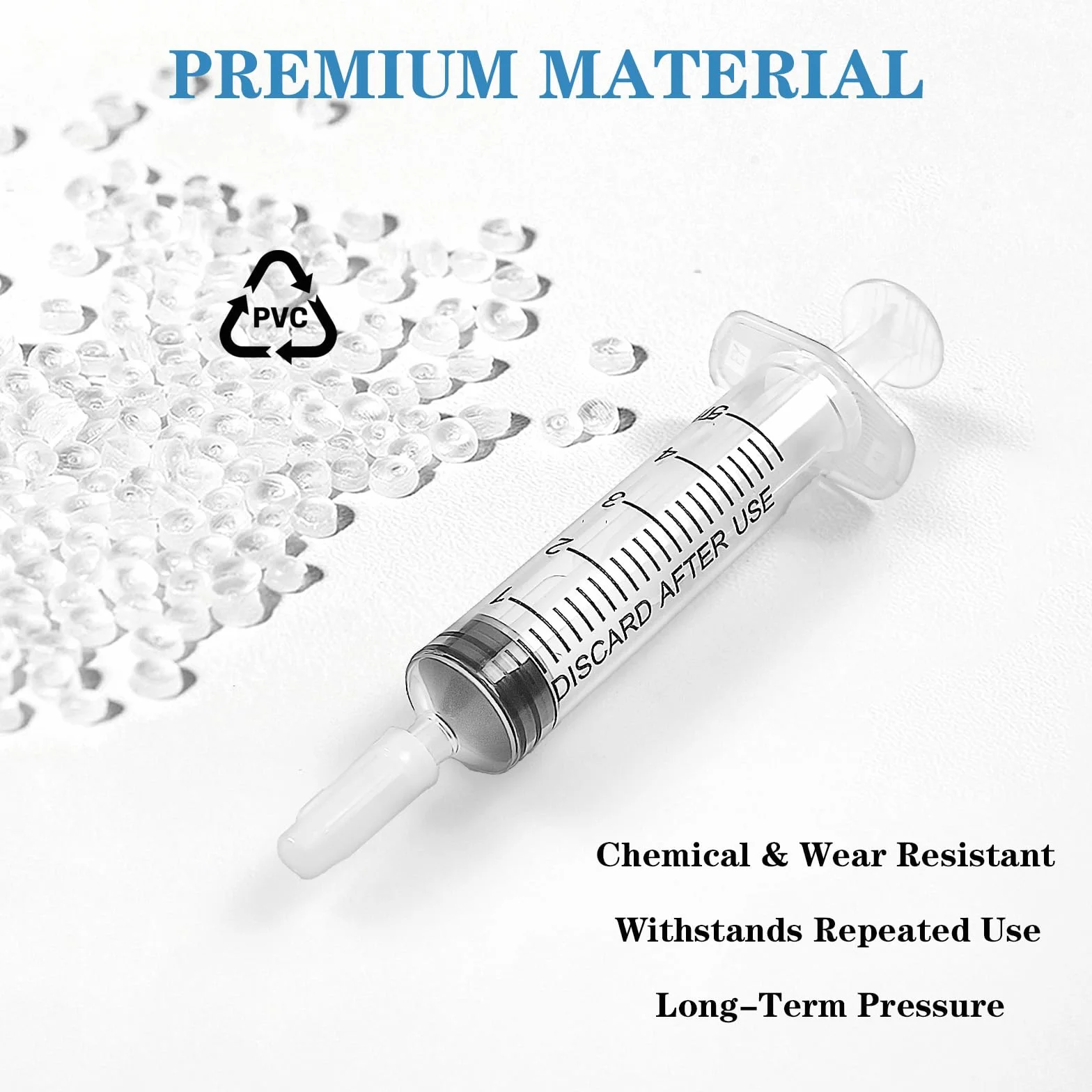 22 strzykawki 3 ml/5 ml, plastikowa strzykawka dozująca, wielokrotnego użytku, z tworzywa sztucznego, strzykawka z siarą, strzykawka pomiarowa, jednorazowa strzykawka do laboratoriów naukowych,