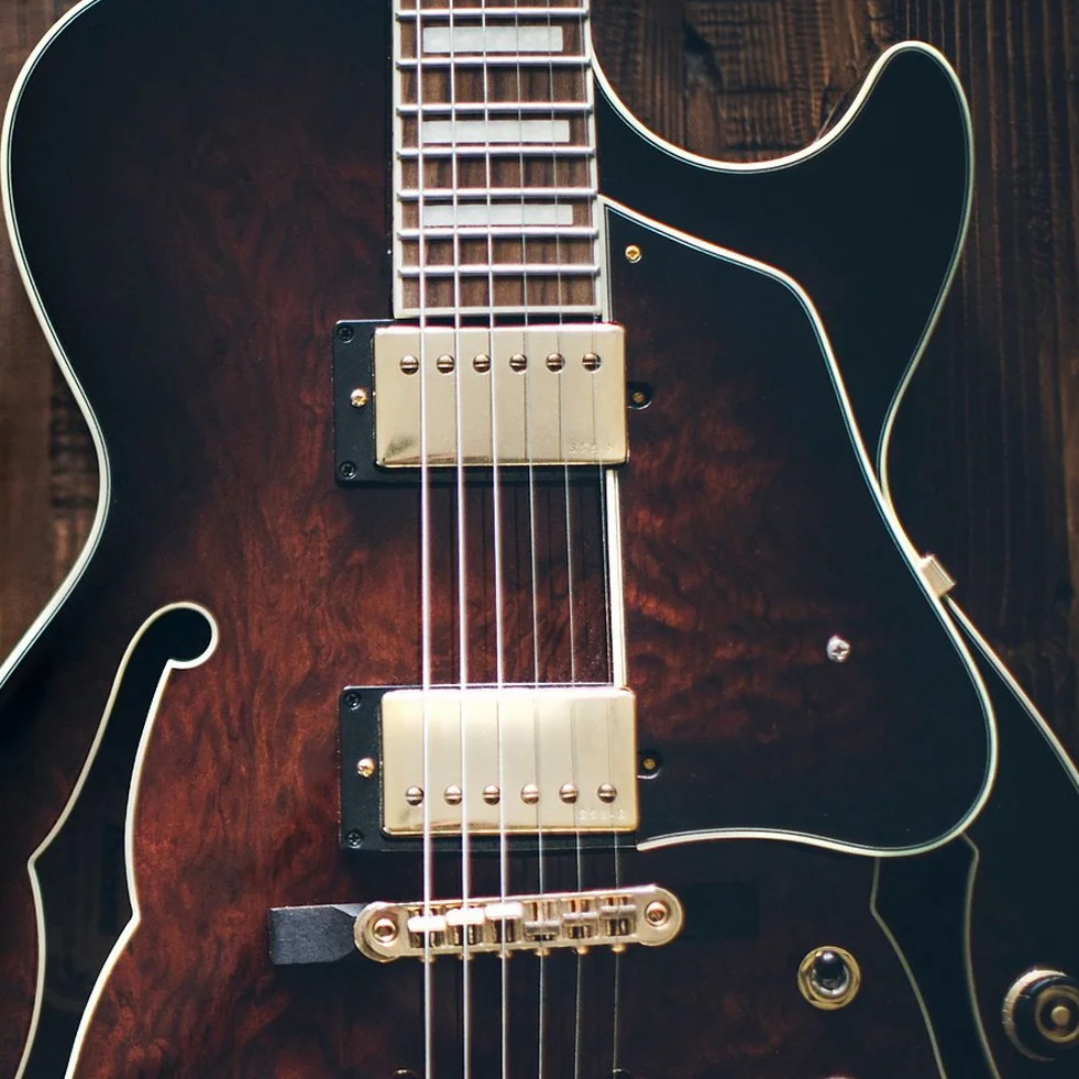 Chromowane metalowe przetworniki gitarowe z rękojeścią i mostkiem do gitar elektrycznych LP