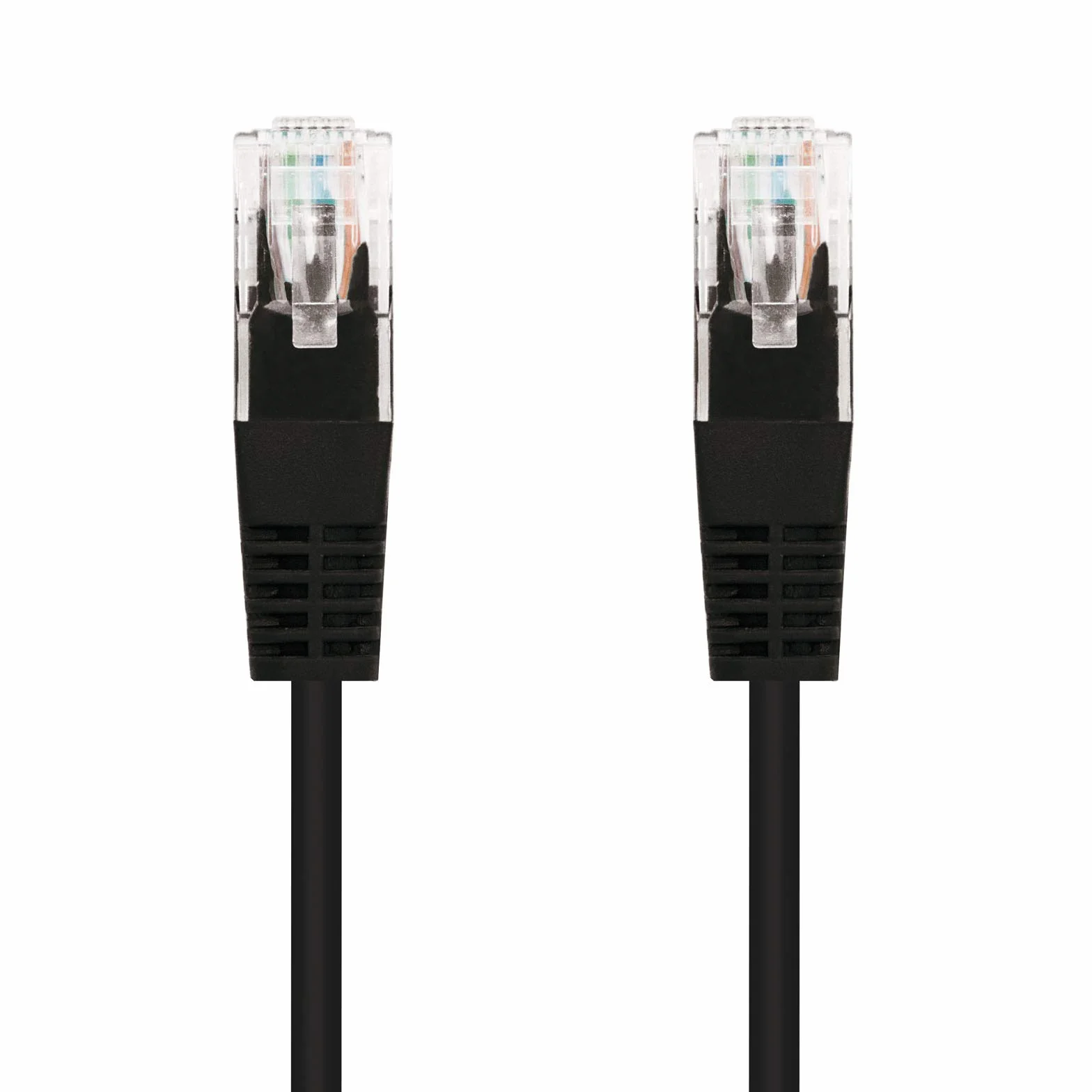 Nanocable 10.20.0101-BK - Ethernet kabel sieciowy RJ45, Cat5e UTP AWG24, czarny, 1,0 mts