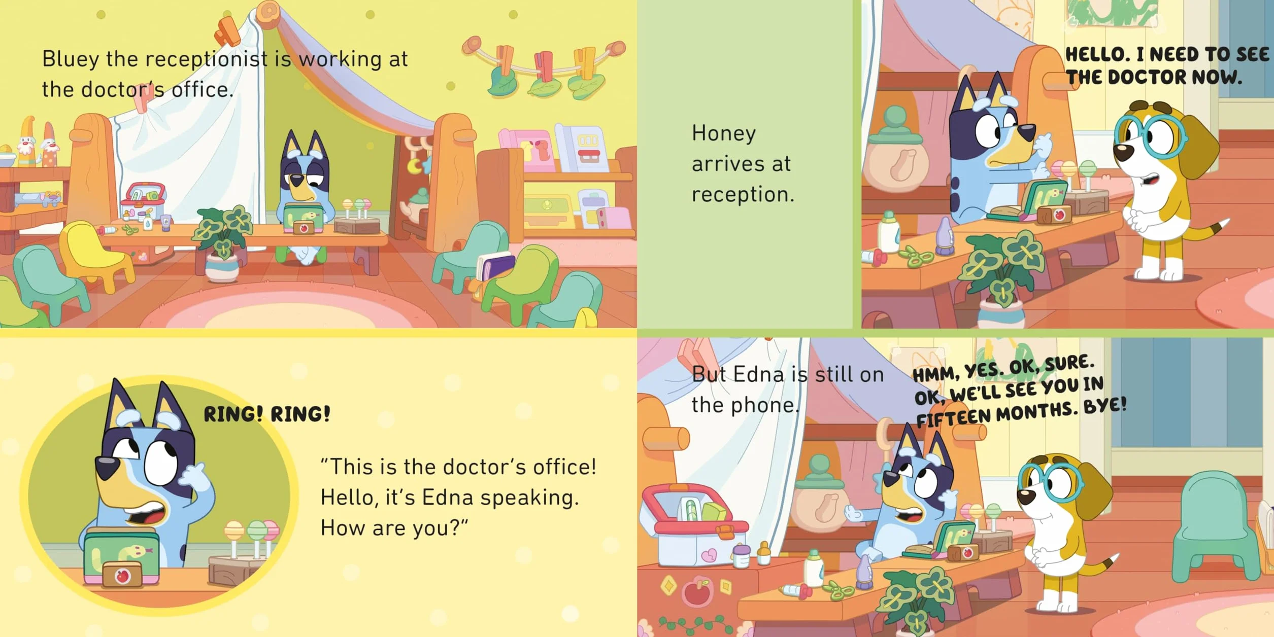 The Bluey: The Doctor: A hilarious board book for young readers