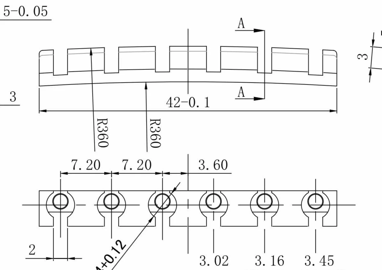 Guyker Gitara 42 mm regulowana mosiężna nakrętka - wysokość nakrętek dzwonkowych zamiennik kompatybilny z gitarą elektryczną w stylu Strat Tele ST TL