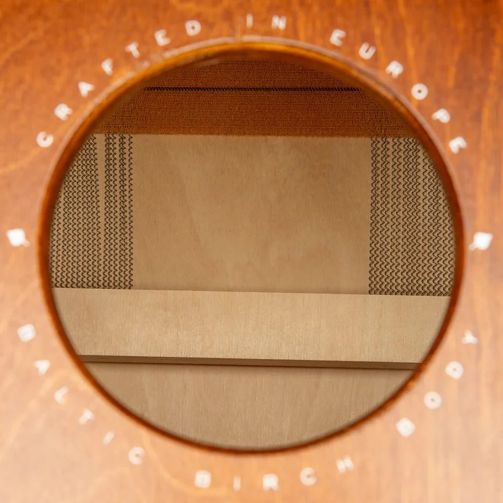 Meinl Percussion Snarecraft Cajon Instrument – Cajon z Dwoma Sprężynami Werblowymi – Panel Przedni Brzoza Bałtycka (SC100AB-B)