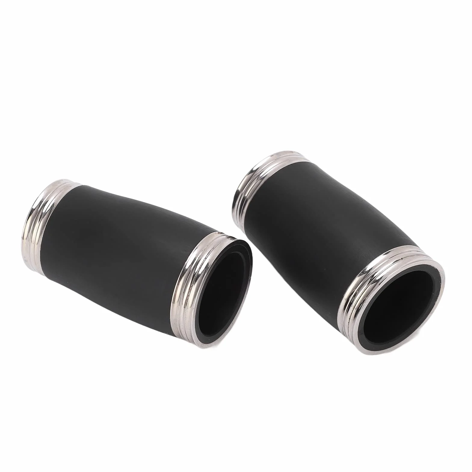 CHICIRIS 2 szt. Tubka do Strojenia Klarnetu, Bb Treble Pitch Pipe Akcesoria Zamienne do Bębna Klarnetu 58 Mm, z Metalem i Tworzywem Sztucznym, Ostrości i Intonacji Tonu