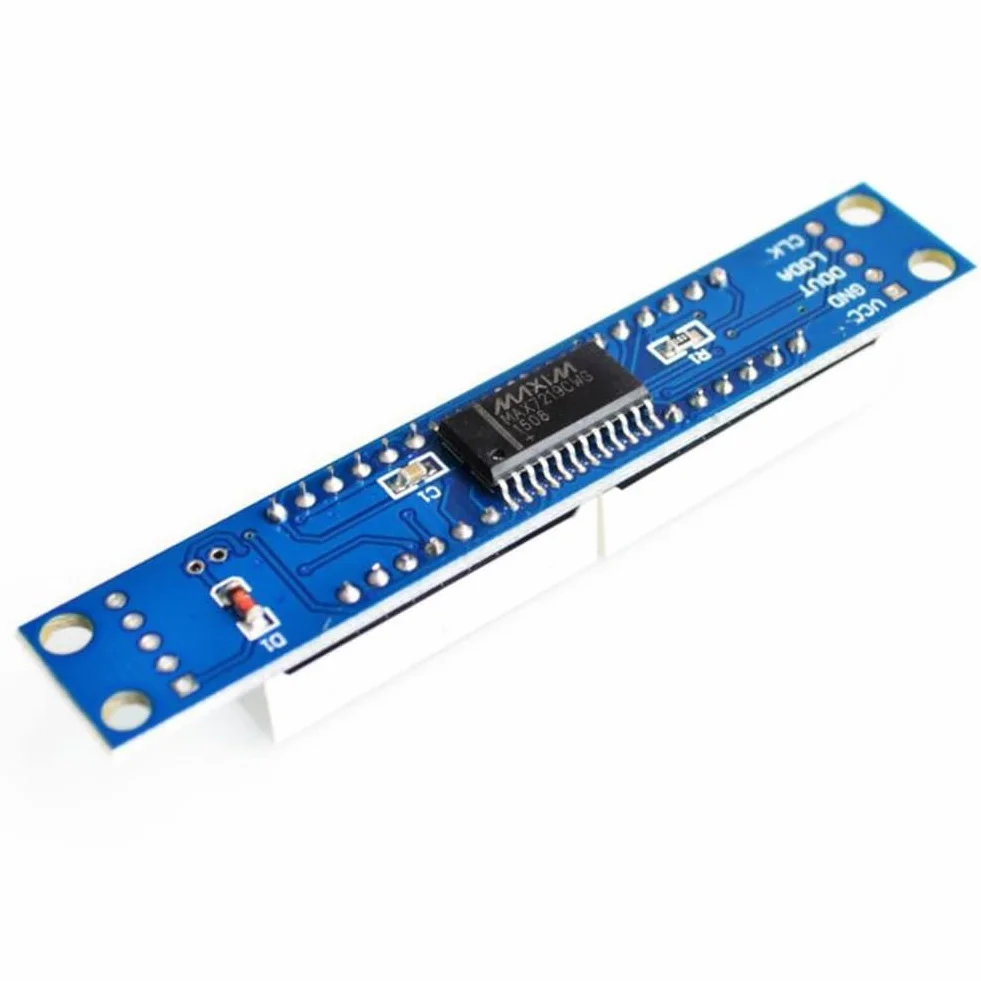TM1637/TM1638/MAX7219 4/8 bitów cyfrowy moduł wyświetlacza LED do zegara czerwona anoda Tube Driver Board (MAX7219)
