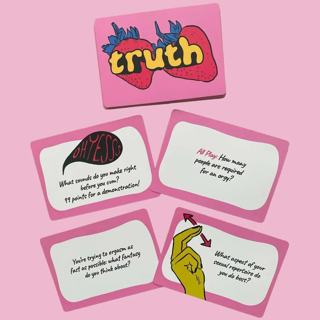Sweatgasm: a sexy, queer, truth or dare game