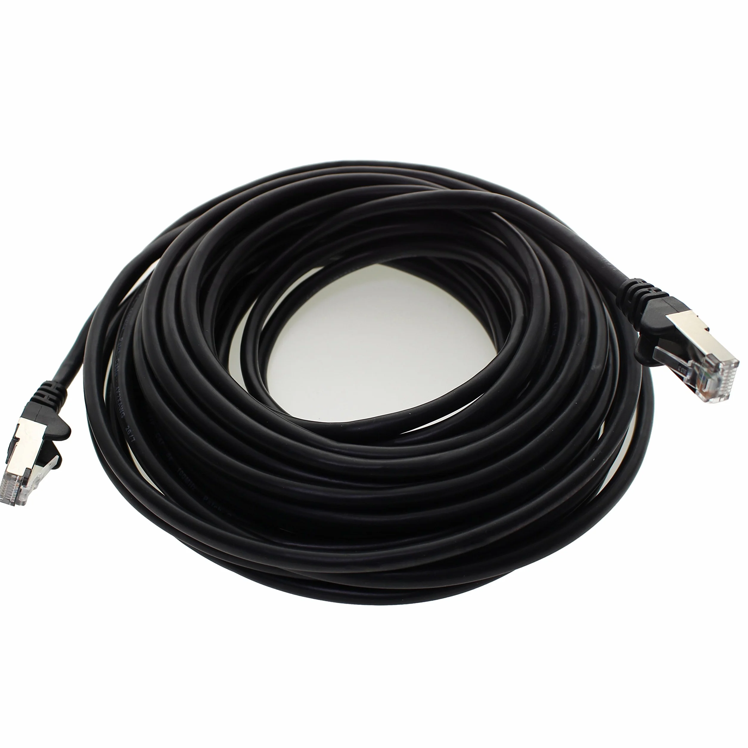 1aTTack CAT5 SFTP kabel sieciowy Ethernet LAN z 2 x RJ45 5 m - czarny