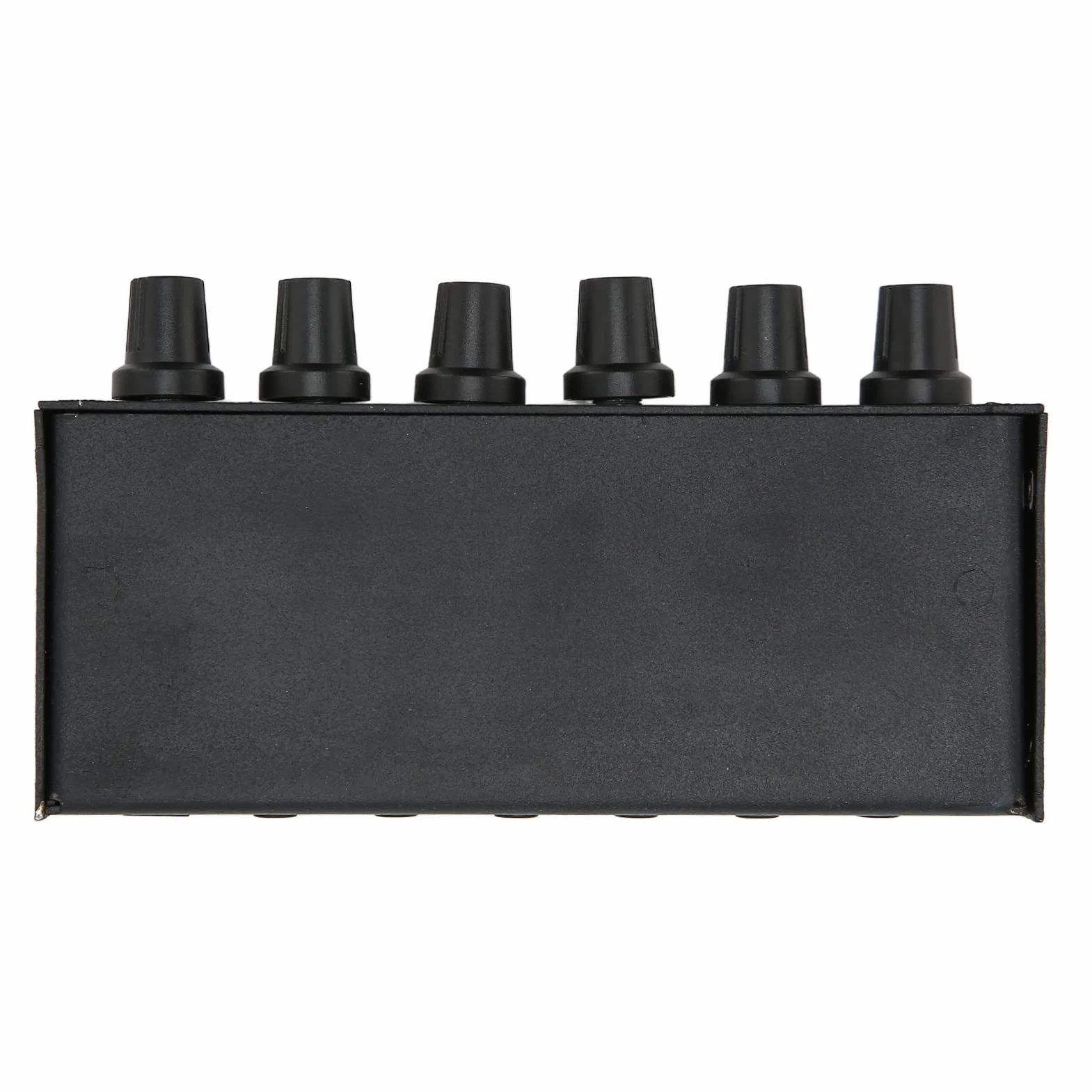 Przenośny mikser audio, stereo Sound Signal Mixer 2 w 4 Out, 3,5 mm, stereo, słuchawki, mikser do studia i na scenę