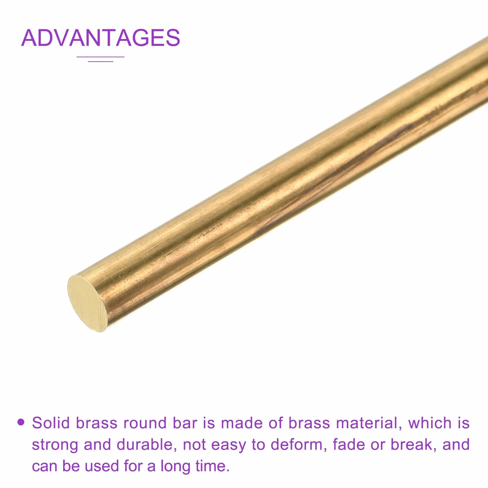 DMiotech 4 szt. 3 mm x 300 mm mosiężne pręty okrągłe pręty do samodzielnego lutowania mosiężny pręt tokarski model wału samolotu statek samochodowy