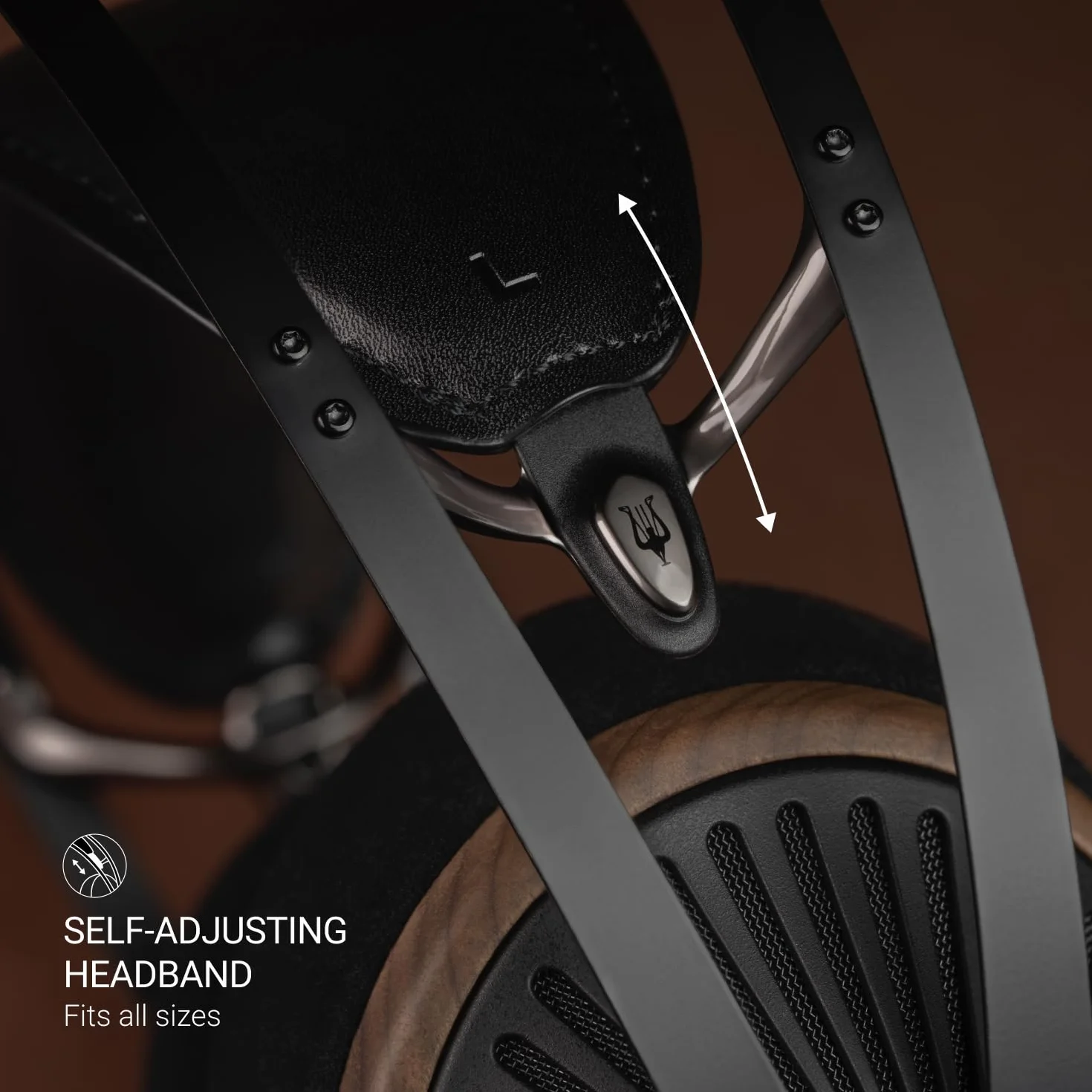 MEZE AUDIO 105 Silva | przewodowe lekkie audiofilskie słuchawki z otwartym tyłem | dynamiczne przetworniki 50 mm | niska impedancja 42 omy | kable i torba do przenoszenia w zestawie
