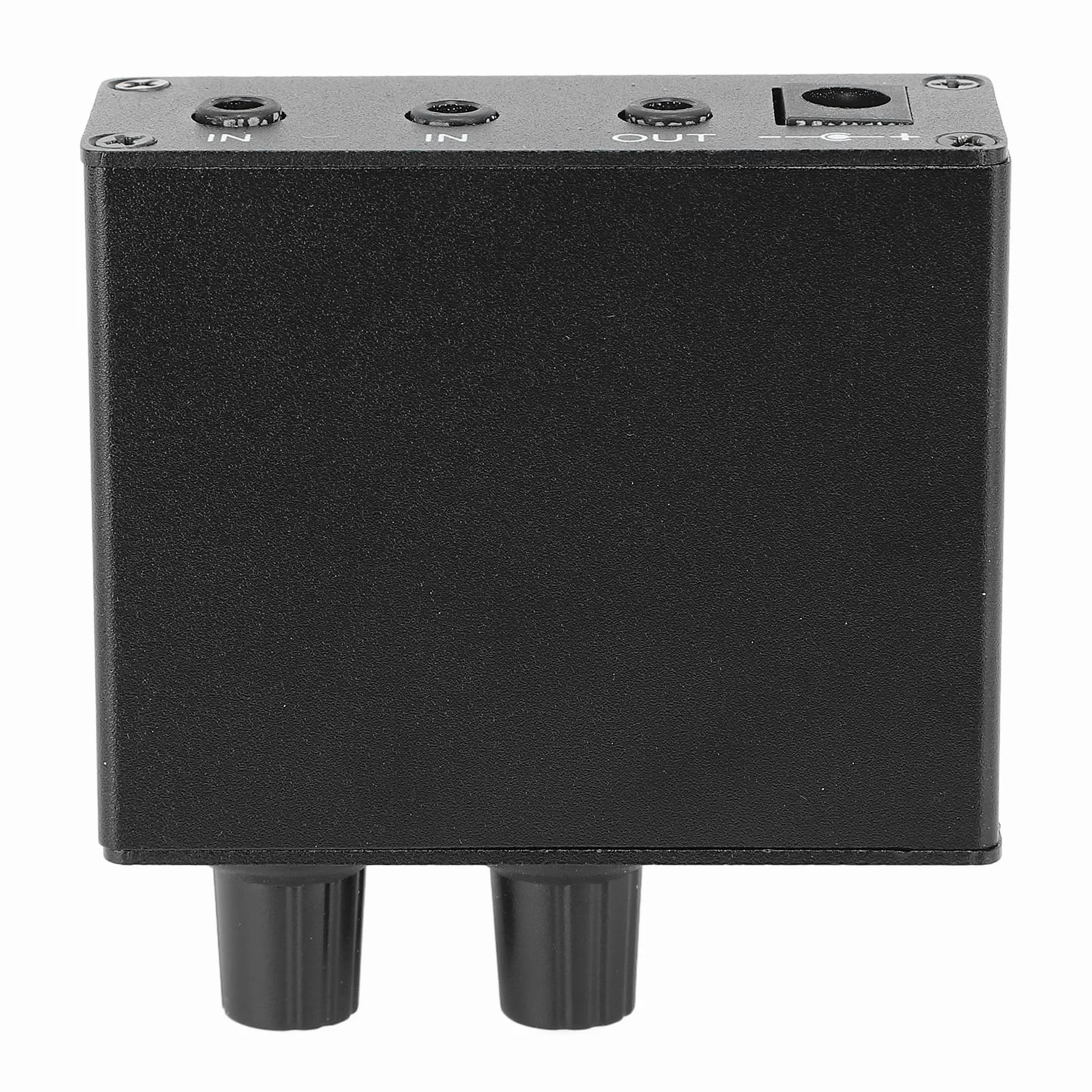 2-Kana?owy Mikser Stereo headphone mixer 2 Wej?cia i 2 Wyj?cia, Niezale?na Regulacja G?o?no?ci, Niski Poziom Szumów, Ma?y Mikser D?wi?ku 3,5 mm do S?uchawek, DC 5-4V Mezcladores sin alimentación