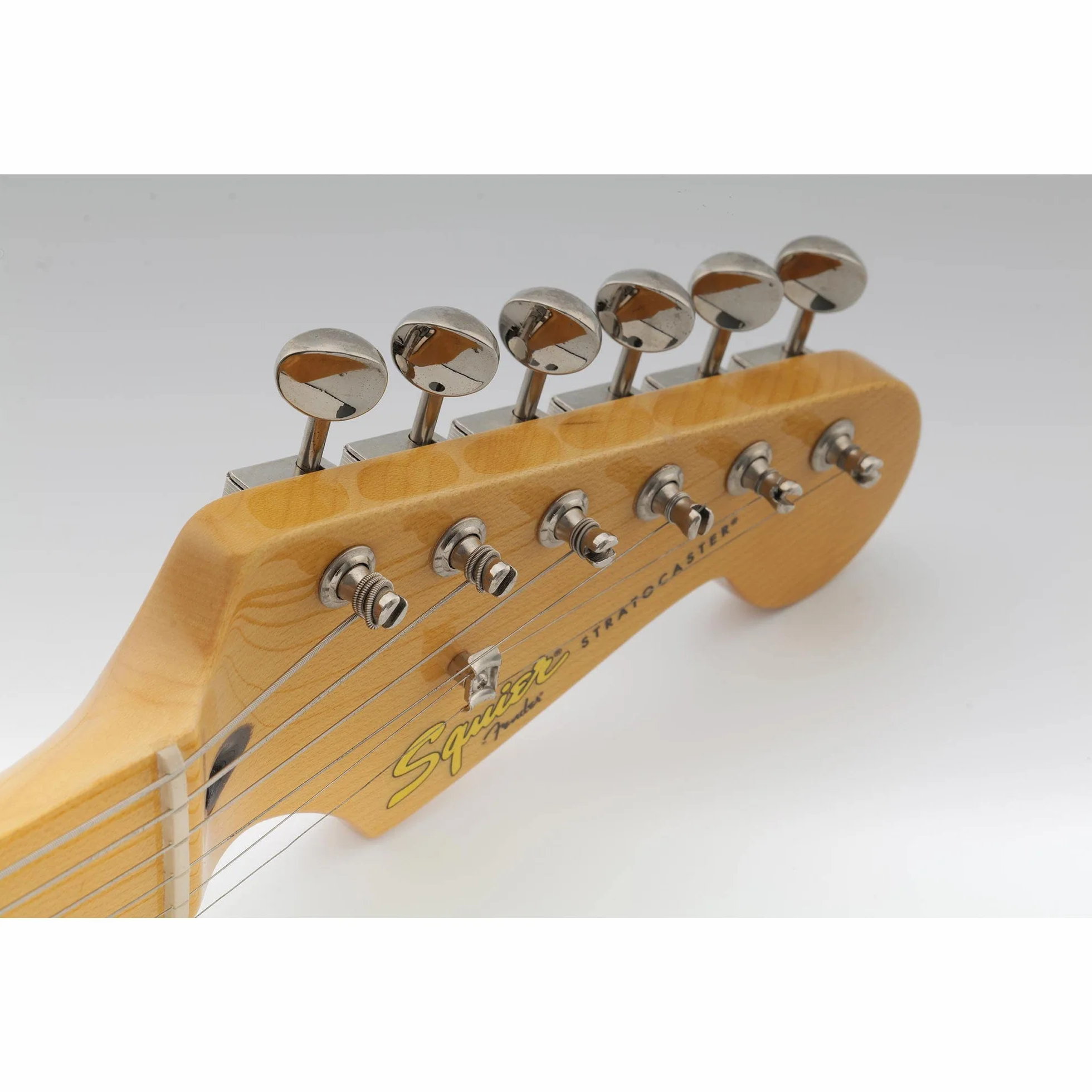 Musiclily Vintage 6 w Linii Klucze Gitaryowe Komplet do Gitary Elektryczny Fender Stratocaster/Telecaster, Chrom