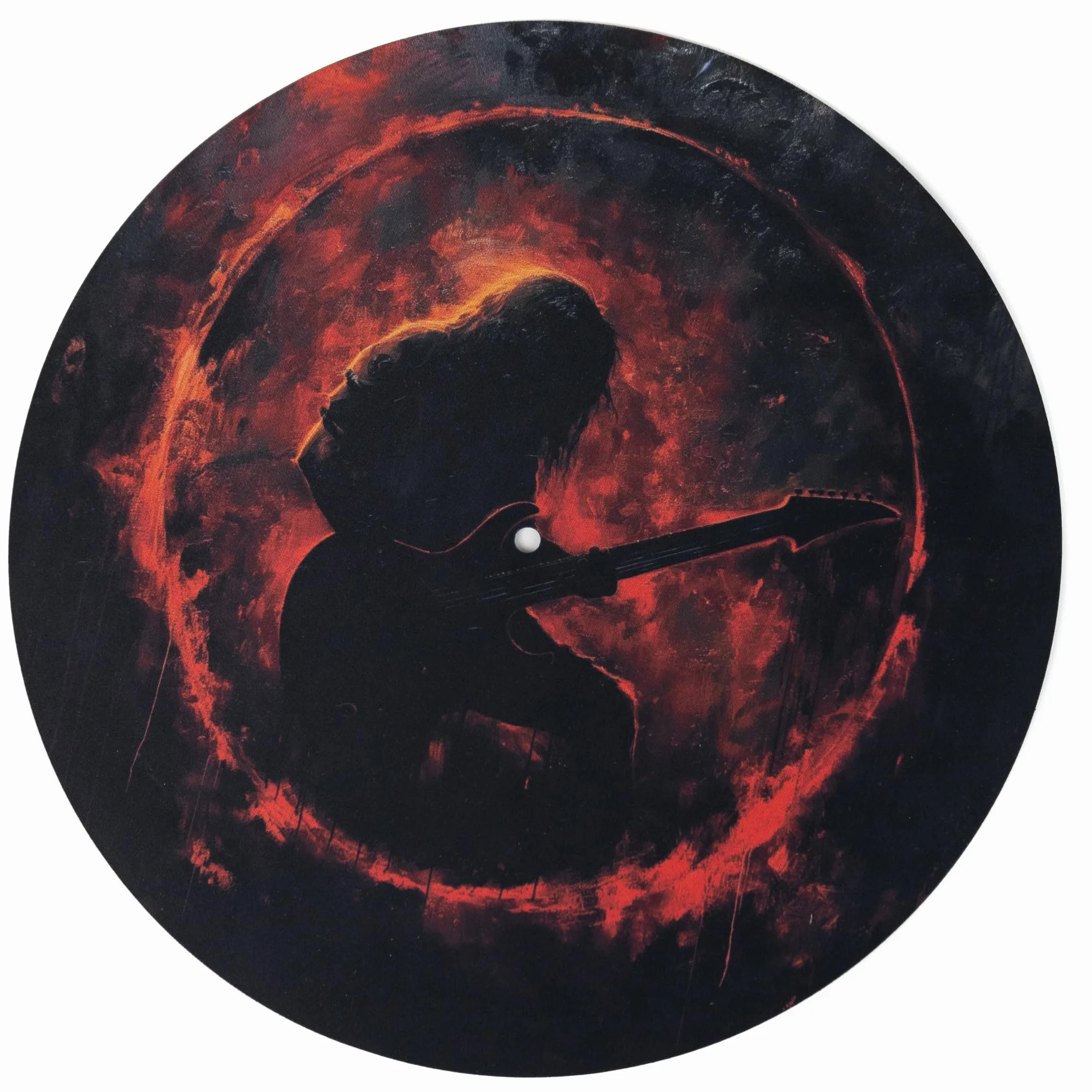 Slipmat - mata do gramofonu z gumy Guitarist - mata do gramofonu 30,5 cm (12')