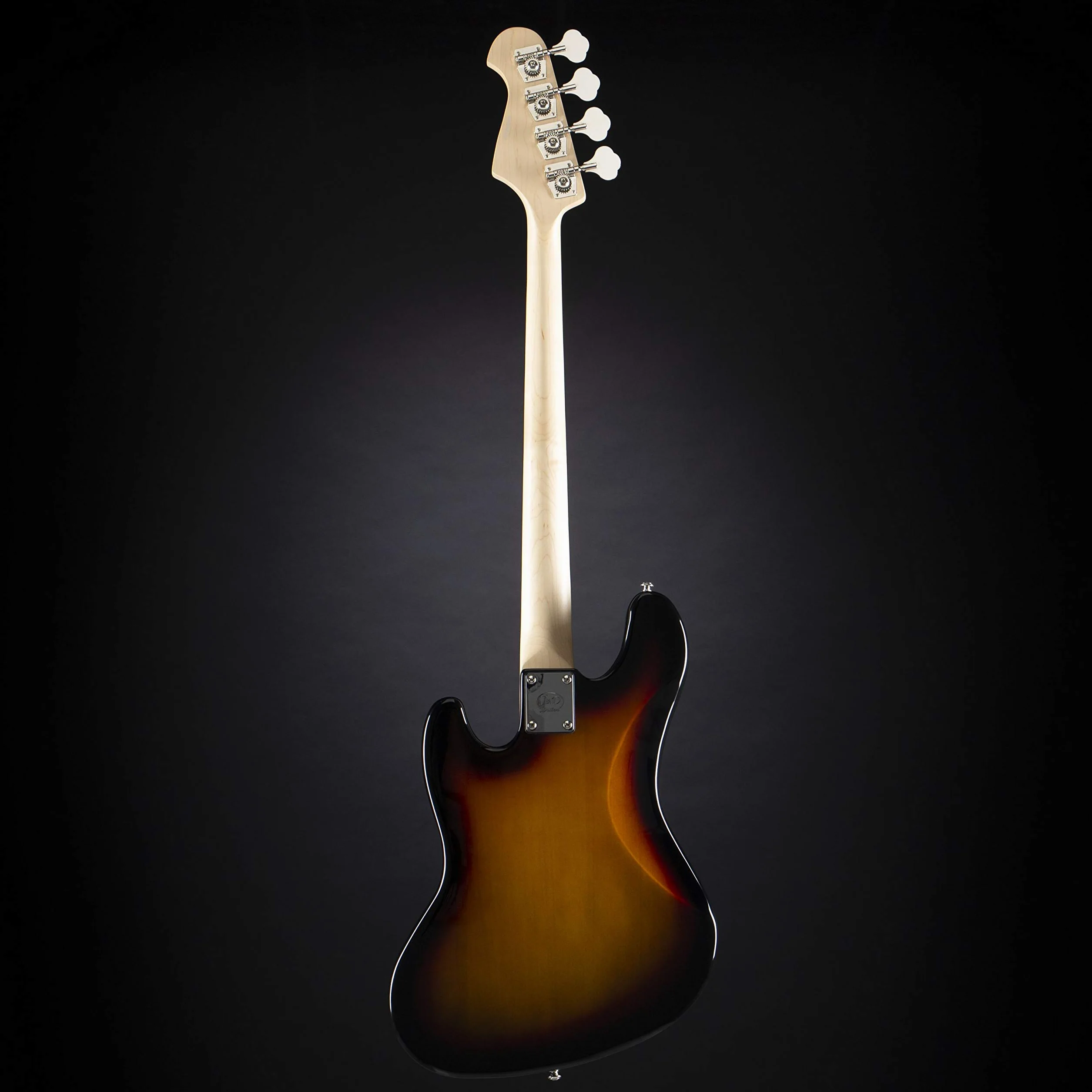J & D JB-3TS Electric Bass 4-String Gitara Basowa 3-Tone Sunburst