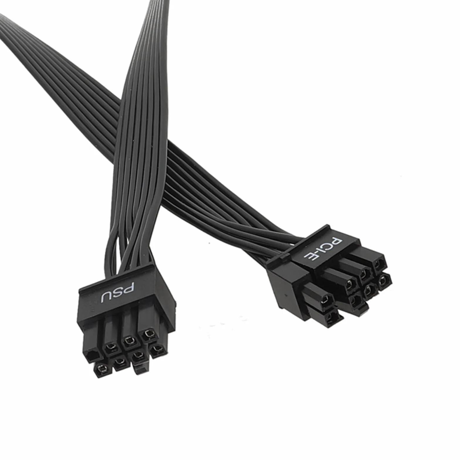 PCIE kabel zasilający, 8-pinowy kabel zasilający GPU, 8-biegunowa wtyczka ATX na 6+2 PCIE, kabel 60 cm, kabel do kart graficznych, linia modułu karty graficznej, nadaje się do podłączenia zasilacza i
