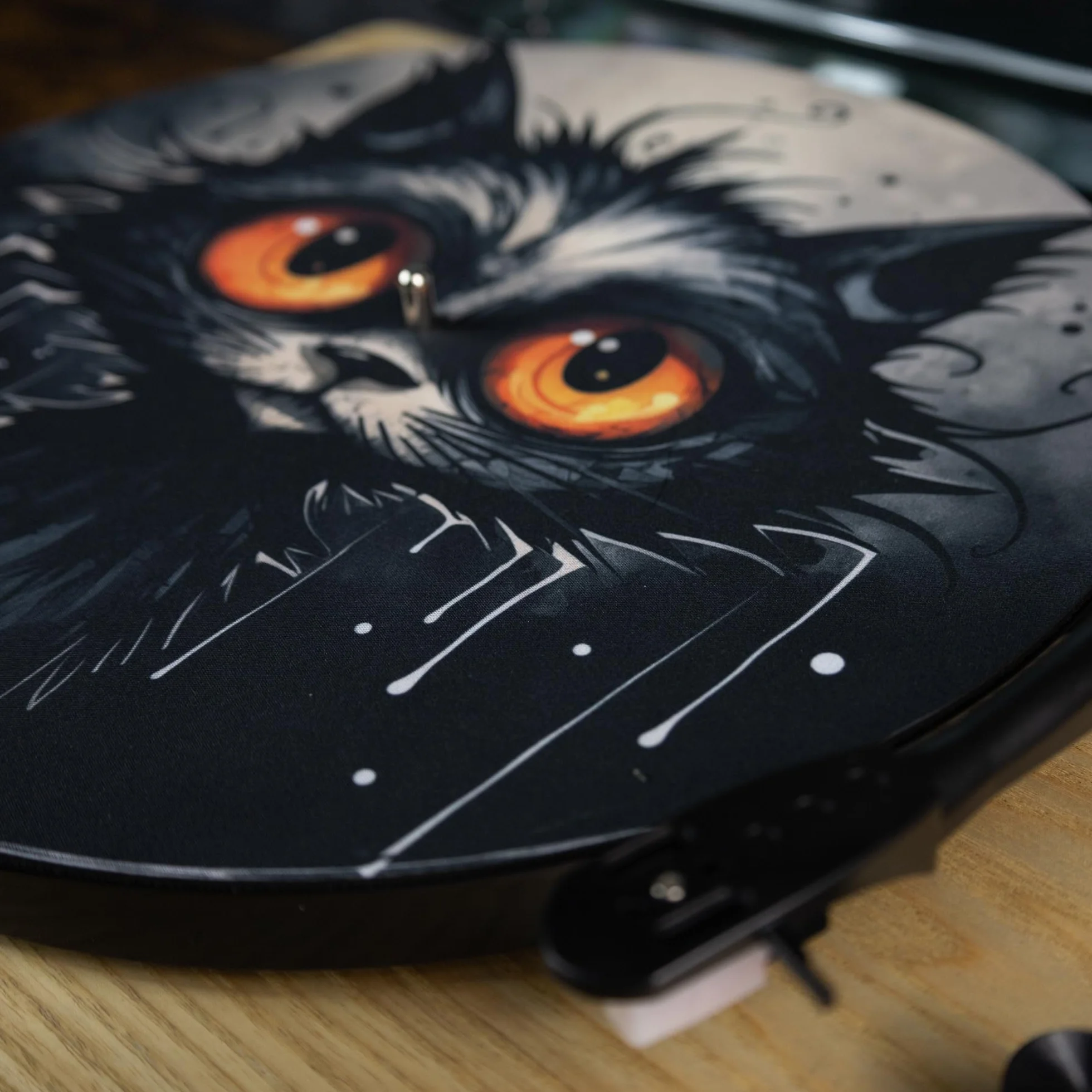 Slipmat - mata do gramofonu z gumy Kitty - mata do gramofonu 30,5 cm (12')