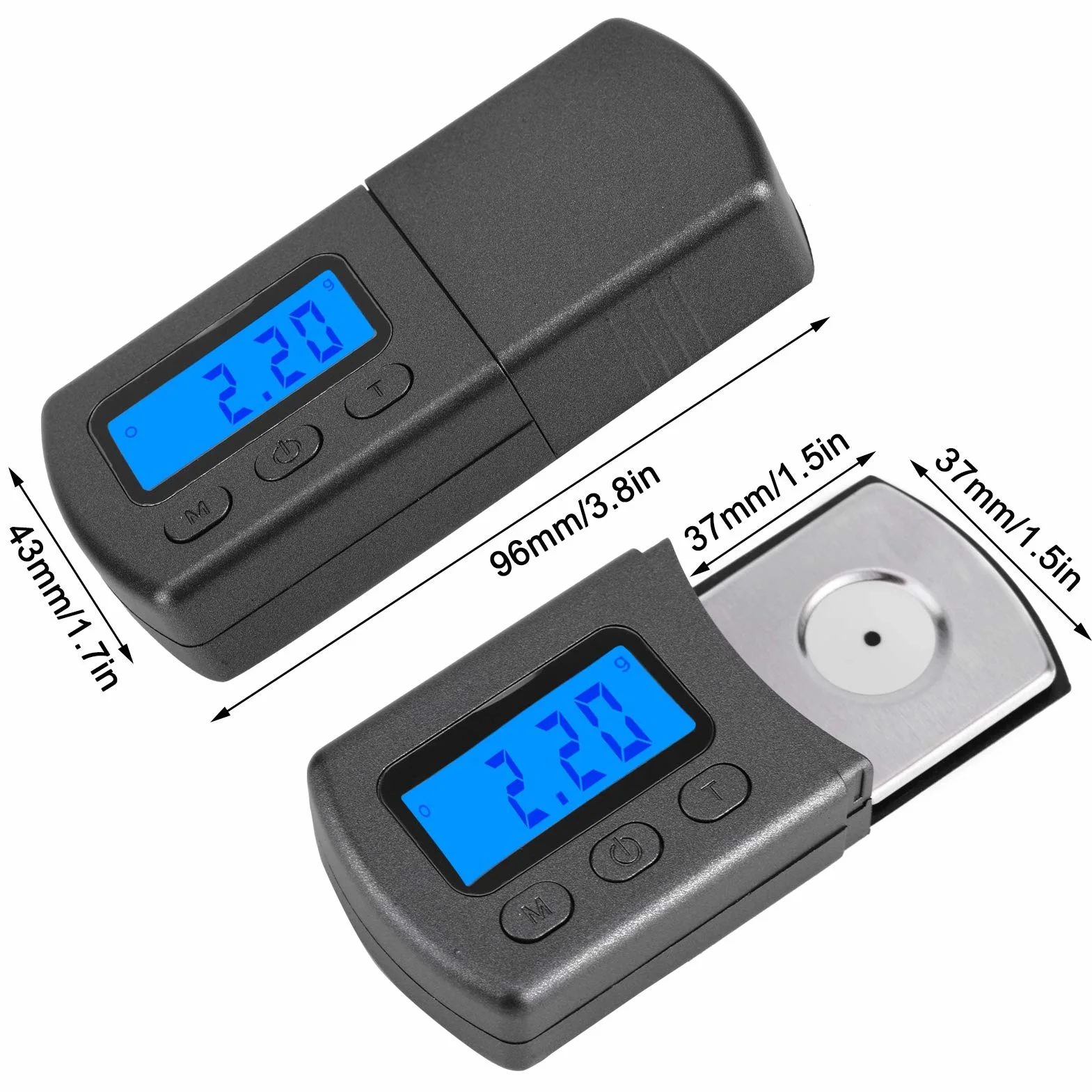 Wysoka precyzja Mini cyfrowy gramofon Stylus Force Scale 5g Mini cyfrowy rysik Force Scale Gauge ramię Load Gauge przenośna cyfrowa waga do biżuterii złota