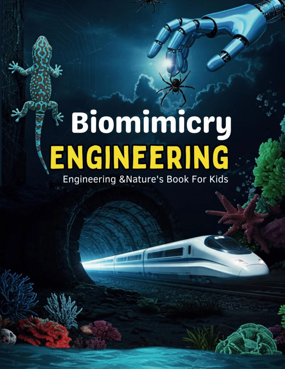Biomimicry for Kids: Nature’s Engineering Book for Kids- Explore Inventions, biophysics, and Problem-Solving Inspired by Plants, and Animals—Discover ... from Cooling Systems and Screens to Robotics!