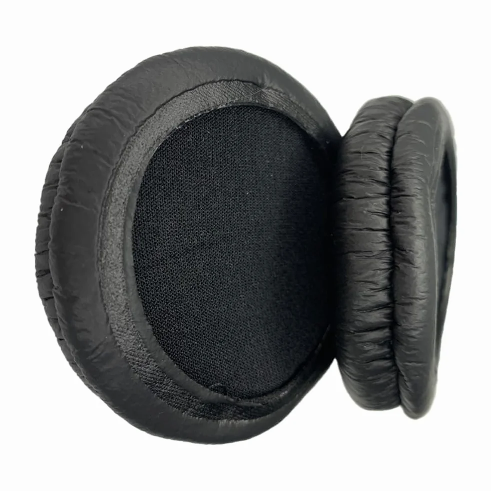 Wymienne Nauszniki do JBL Tune600/T500BT/510BT/520BT/T450BT/T450 Słuchawek, Zapasowe Poduszki Nauszniki do JBL Tune600BTNC/JR300/JR300BT/JR310/JR310BT, Miękka Skóra (Czarny)
