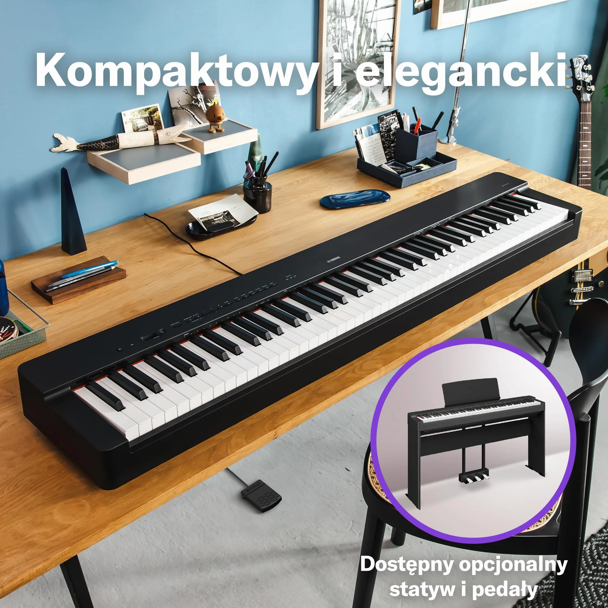 Yamaha Pianino Cyfrowe, Wielokolorowy, 88 klawiszy