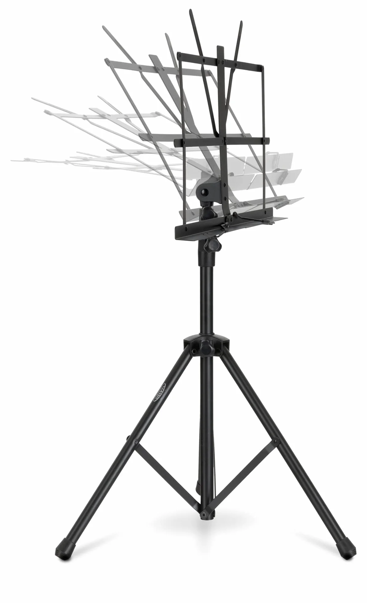 Classic Cantabile Stojak na nuty Easy czarny 45-118 cm 1,2 kg