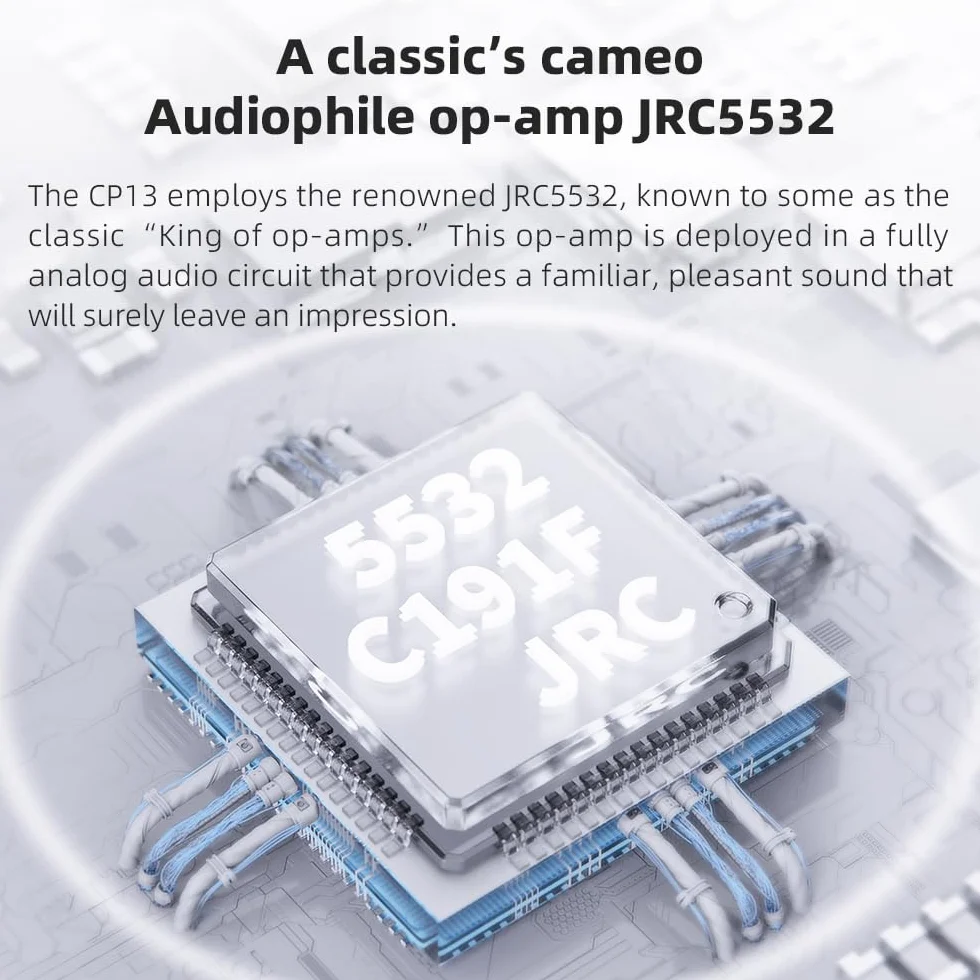 FiiO CP13 Magnetofon (przezroczysty)