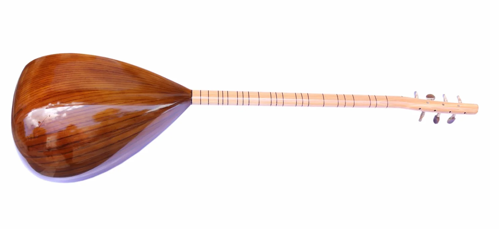 Turecka Baglama Morwy Długi Dekolt Saz ASL-111 Strunowy Instrument Muzyczny