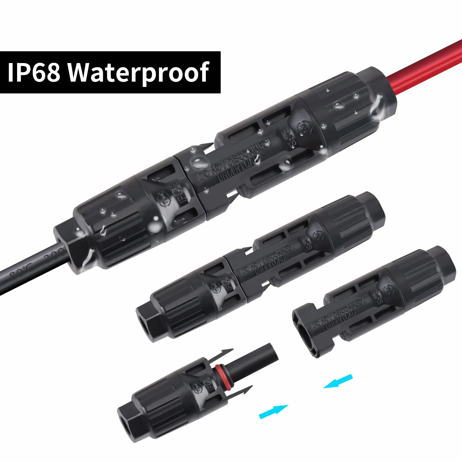 Solarny kabel ładujący, wtyczka solarna na XT60i, adapter wtyczka do XT60i, panel słoneczny 12AWG XT60i-F, kabel kompatybilny z EcoFlow DELTA, przenośny generator energii 150 cm