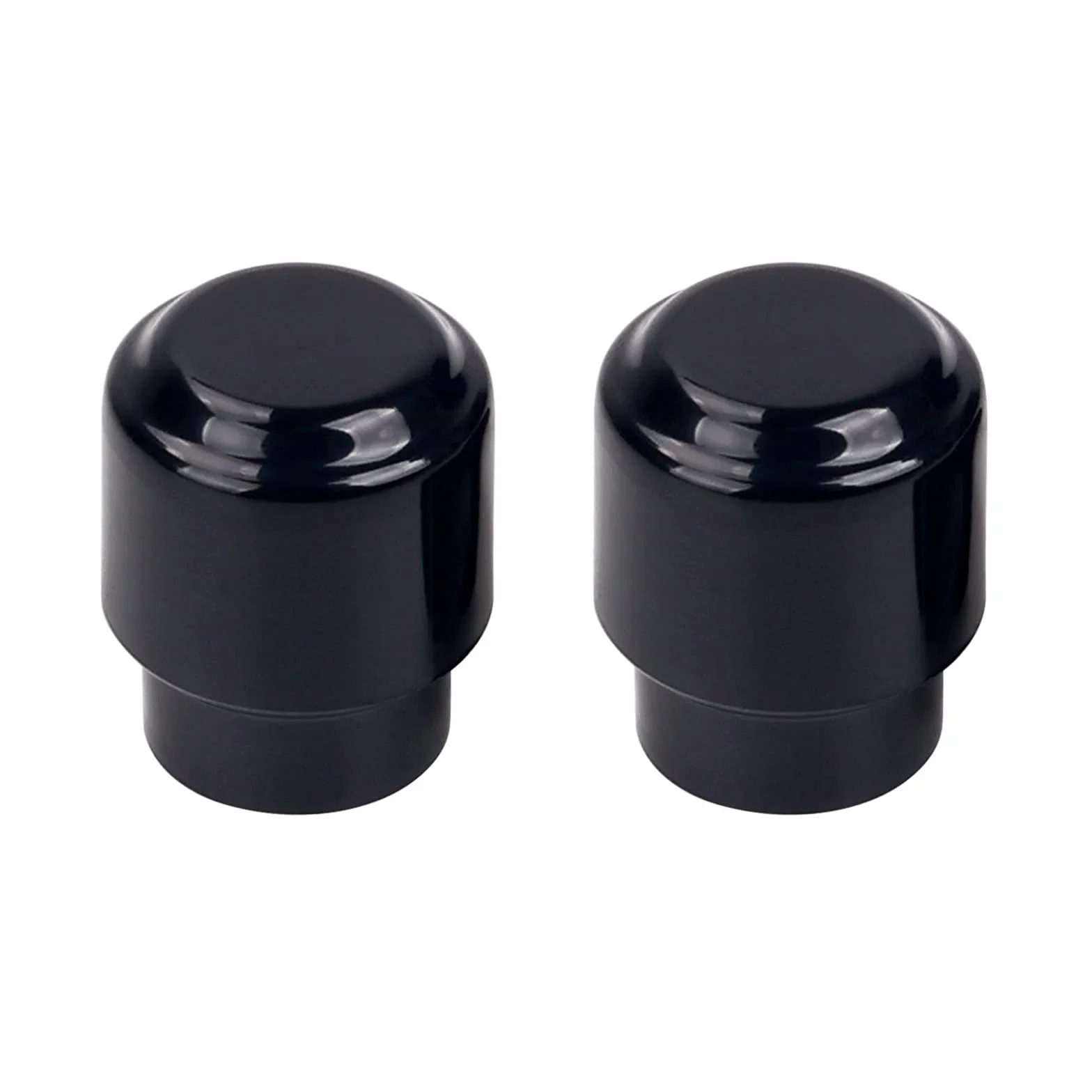 Banworks Guitars 4,9 mm Końcówka przełącznika kołyskowego Imperial 3-drożny przełącznik przetwornika Caps Barrel Switch Knob Caps do Fender Telecaster Tele USA JT/DWQM-02 Czarny z okrągłą główką