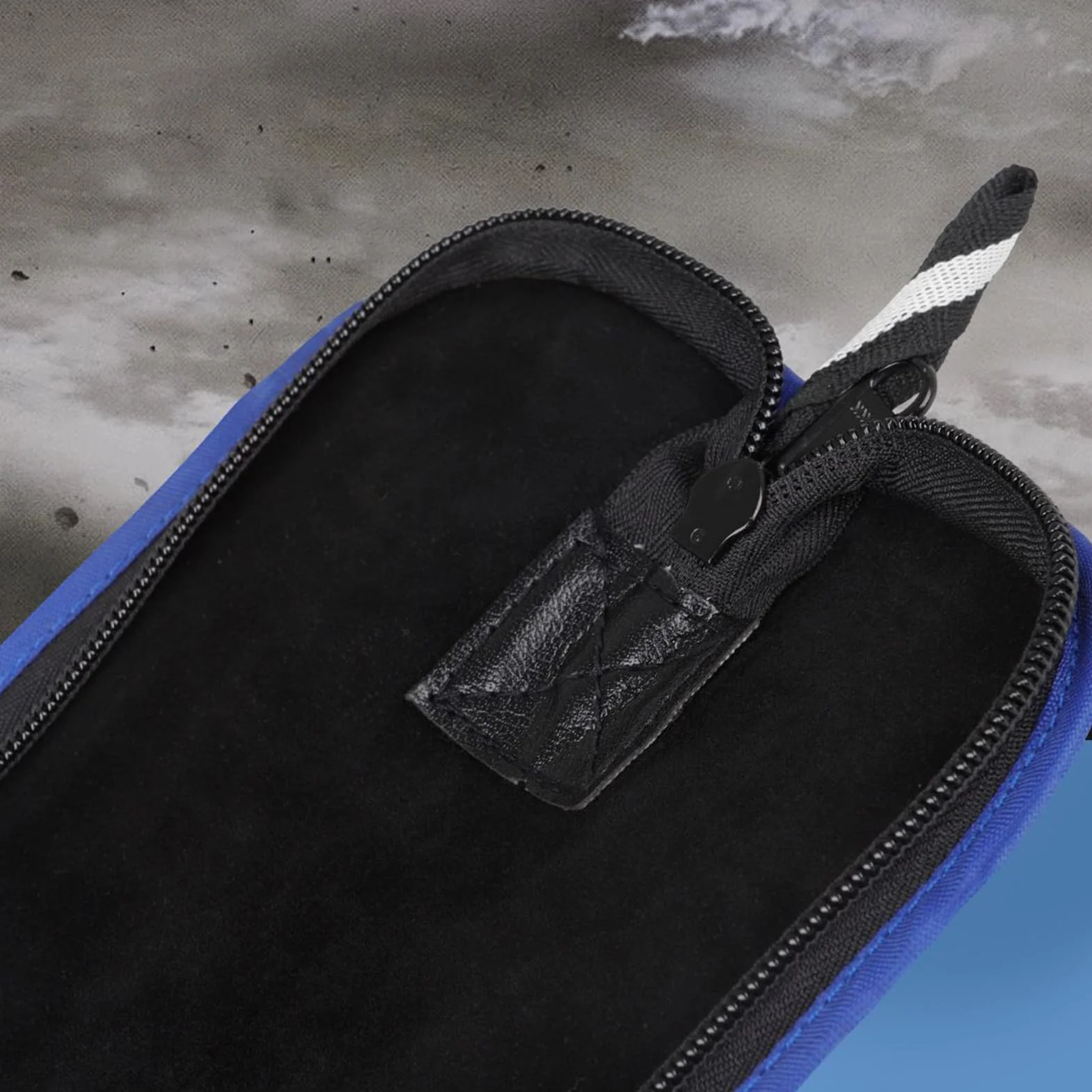 Generisch Etui ochronne na flety proste – tkanina Oxford, torba do przechowywania fletów, kompaktowe etui na instrument dęty, z zamkiem błyskawicznym, uniseks