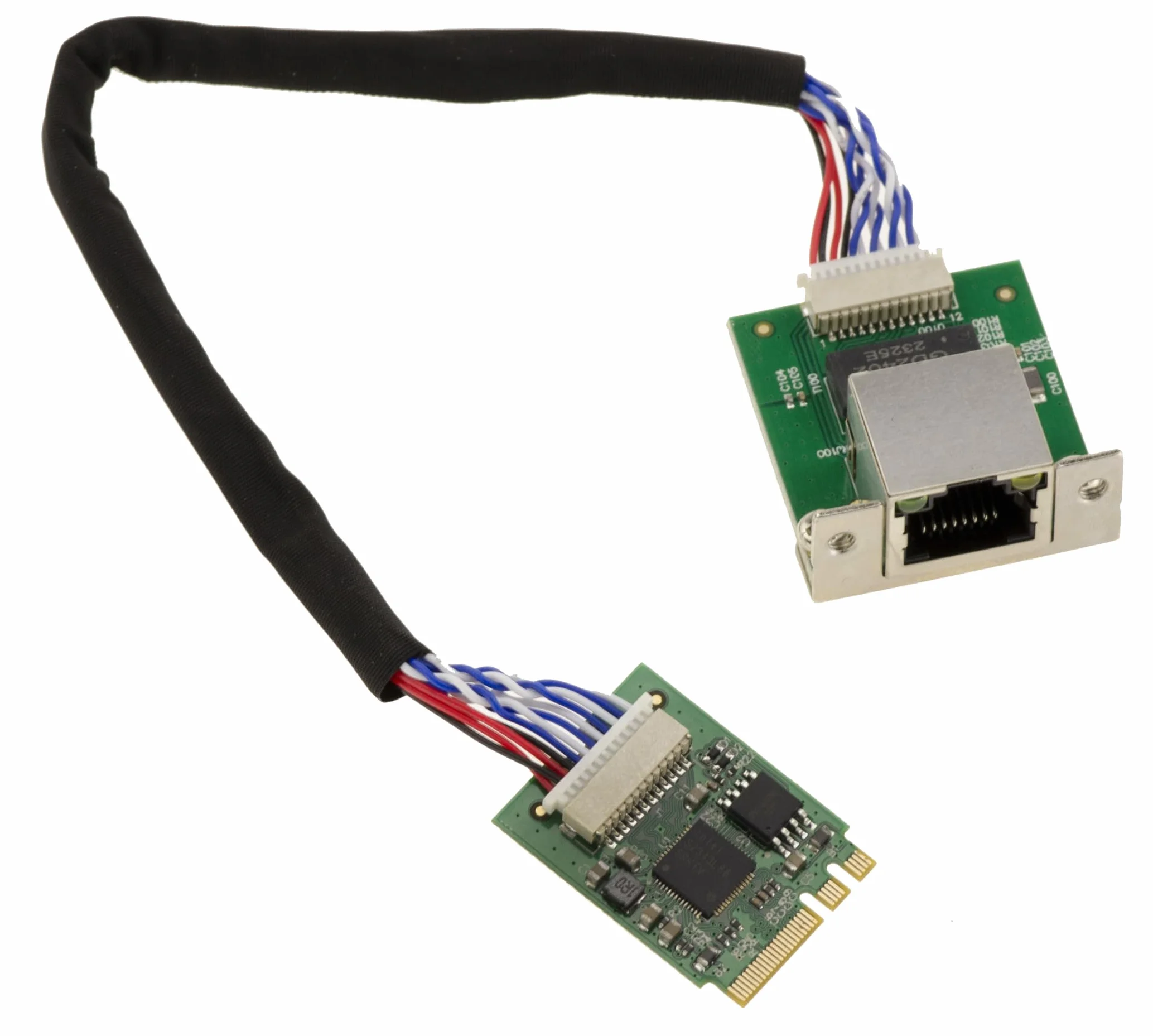 KALEA-INFORMATIQUE M2 M.2 NGFF E A Key 2.5 Gigabit RJ45 LAN ethernet 10 100 1000 1G 2.5G z chipsetem Intel I226 SRKTV