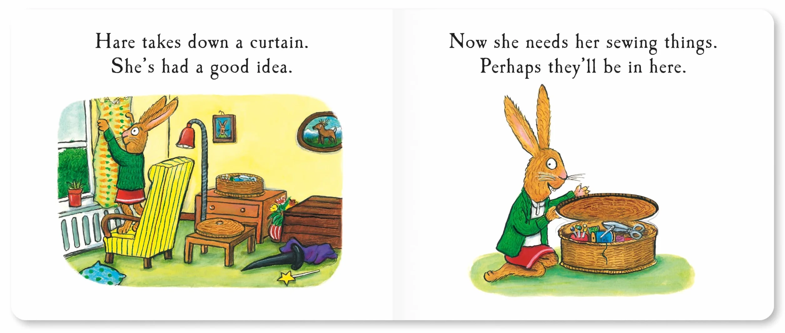 Hare's New Dress: A lift-the-flap book