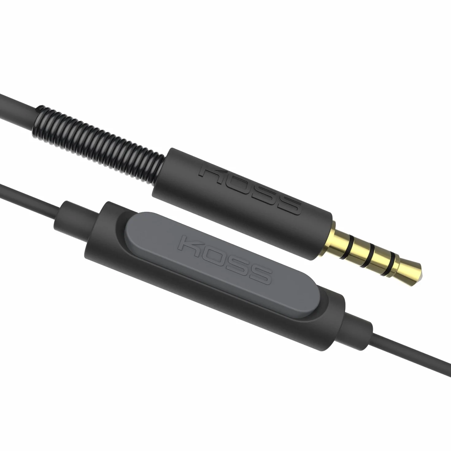 Koss Porta Pro Mic 159243 Słuchawki, Czarny, M
