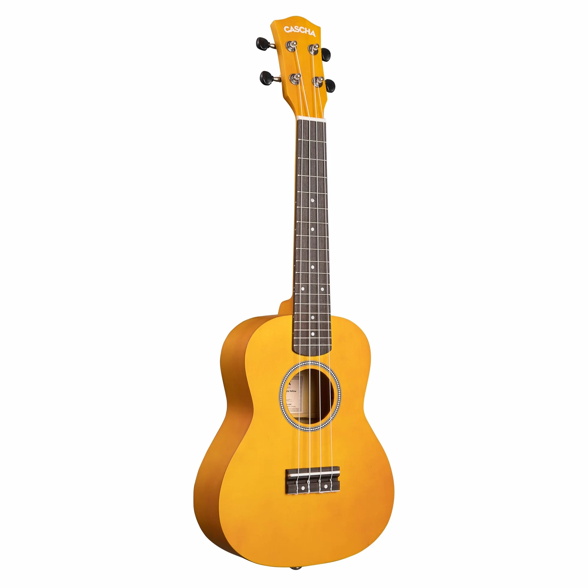 Concert Ukulele Linden Yellow (w zestawie torba, 3 i)