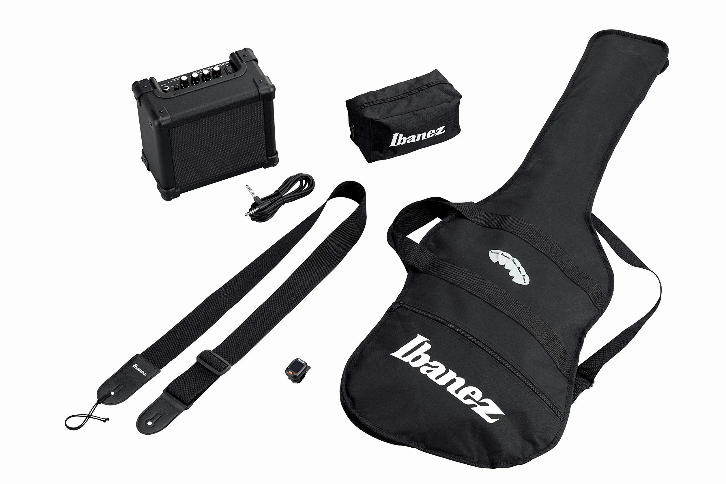 Ibanez IJRX20-BL Kit Gitara Elektryczna Niebieski Wzmacniacz/obudowa/Tuner