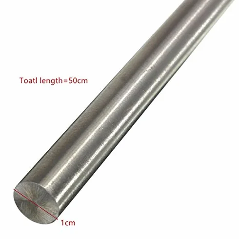 FEVERWORK 10 mm tytanowy klasy Ti GR5 pręt ze stopu tytanu długość 50 cm