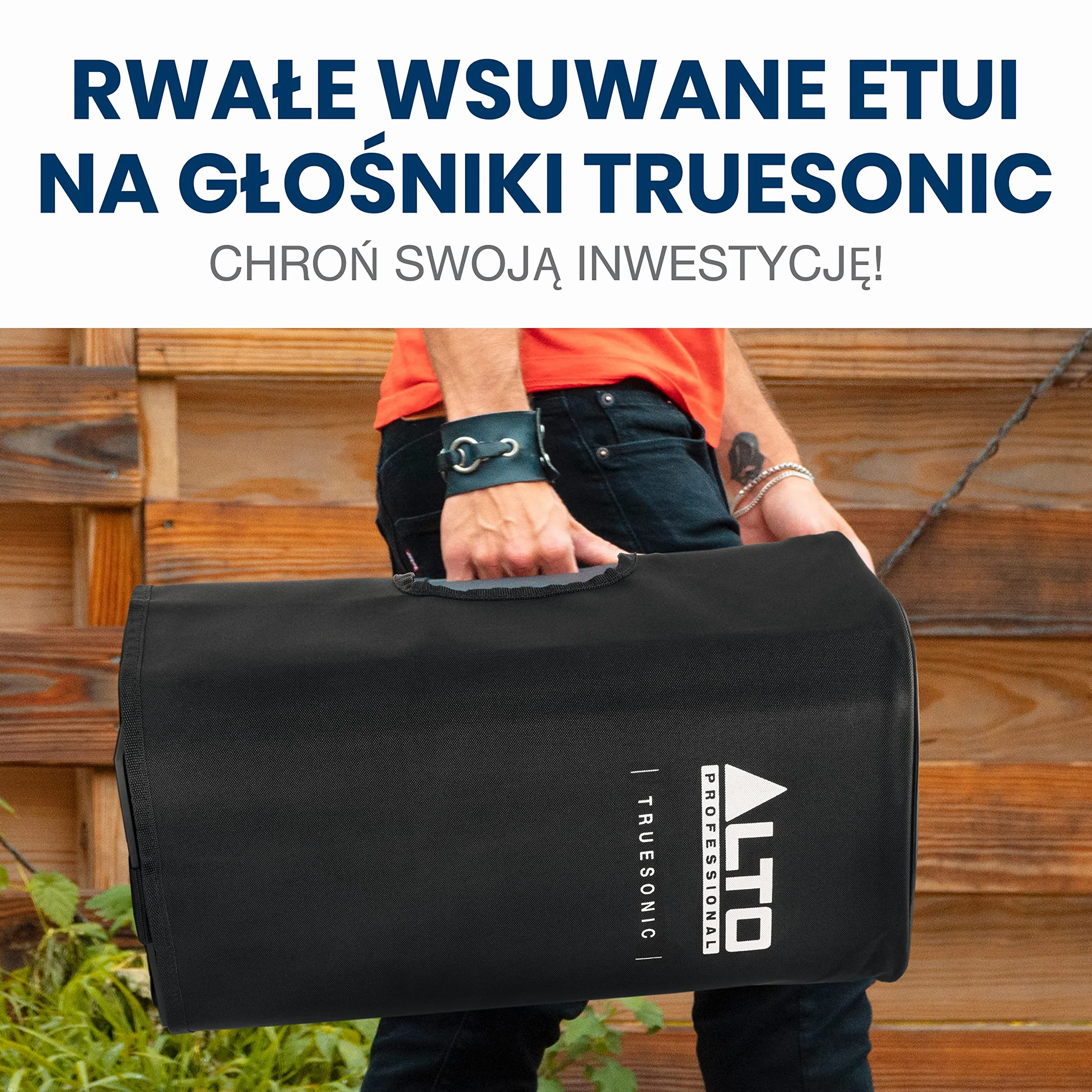 ALTO Wytrzymałe Nasuwane Etui na Aktywny Głośnik PA TS412