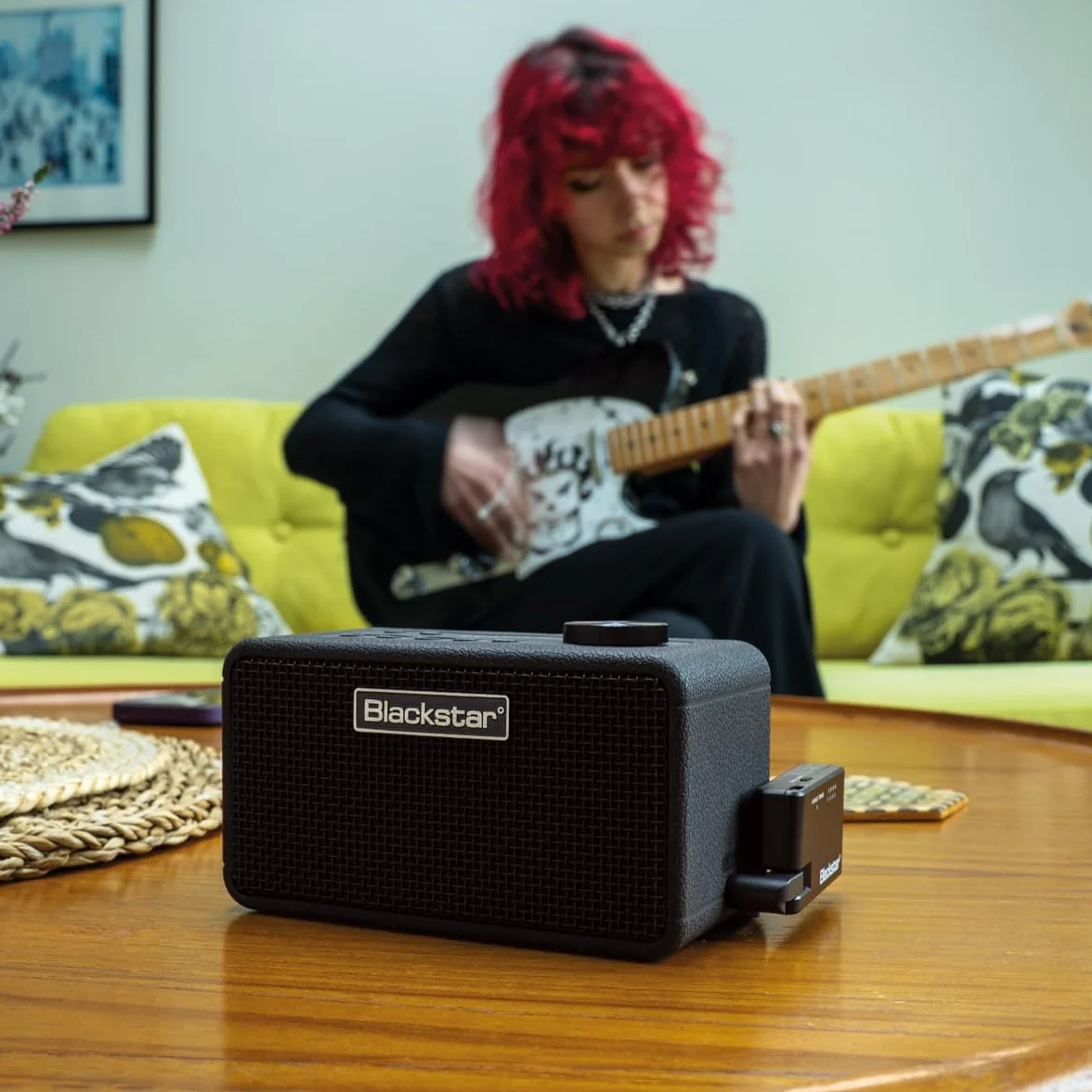 Blackstar Beam Mini Wzmacniacz Gitarowy Kompaktowy z NAM, Tone3000, Bluetooth, Bateria USB-C, IP66