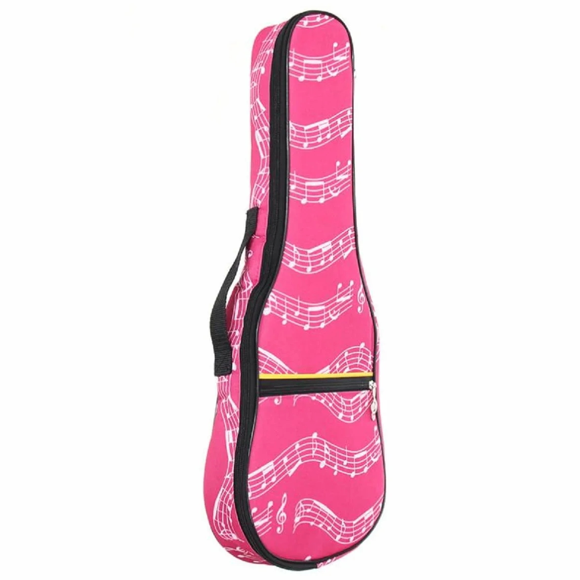 KingPoint Torba na ukulele 23 cale, wodoszczelna, trwała, wyściełana ukulele torba z regulowanymi ramiączkami, plecak na ramię