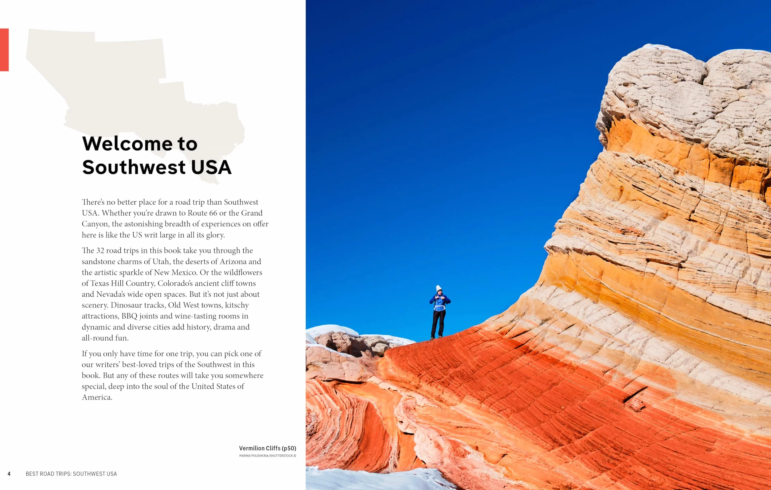 Best Road Trips Southwest USA 5ed - anglais: escapes on the open road