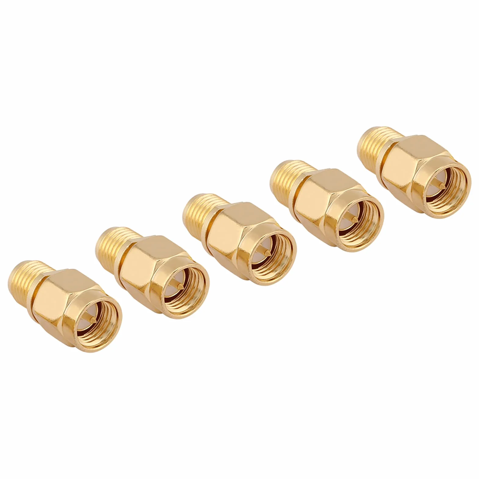 5 sztuk terminatorów koncentrycznych SMA Plug to RP-SMA RF 50ohm Coaxial Plug Adapter Set