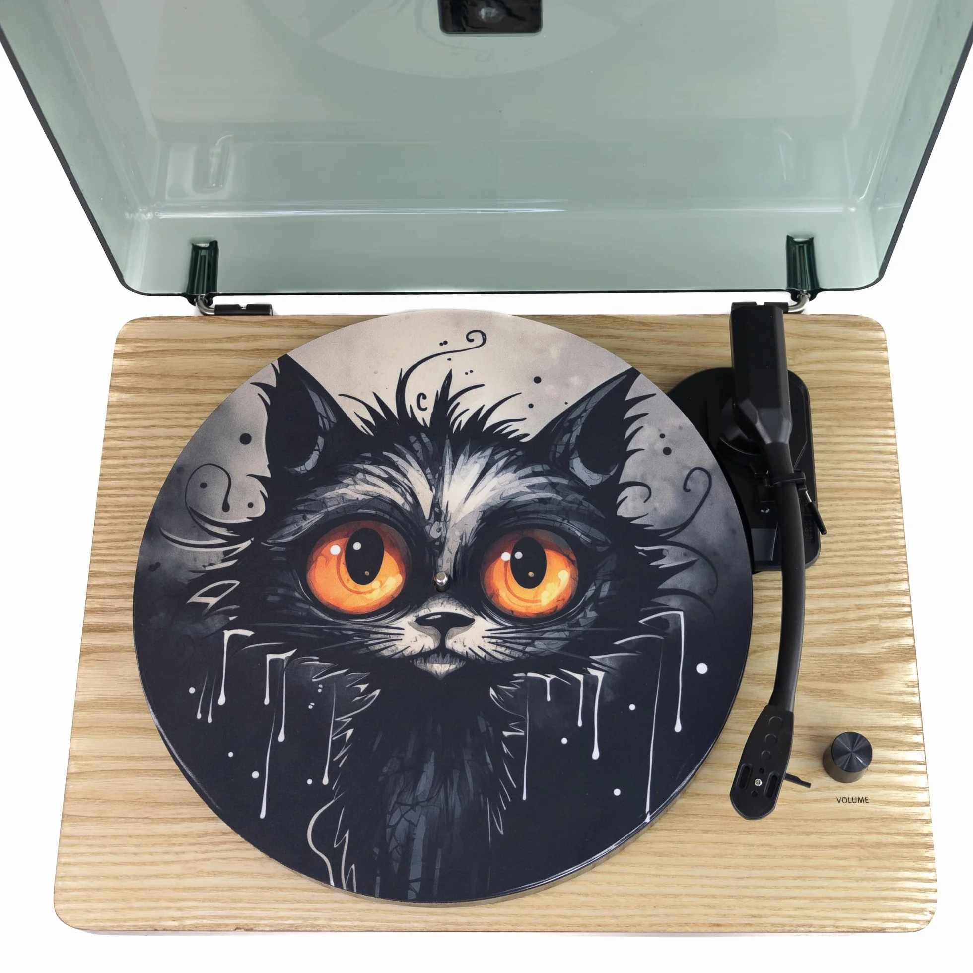 Slipmat - mata do gramofonu z gumy Kitty - mata do gramofonu 30,5 cm (12')