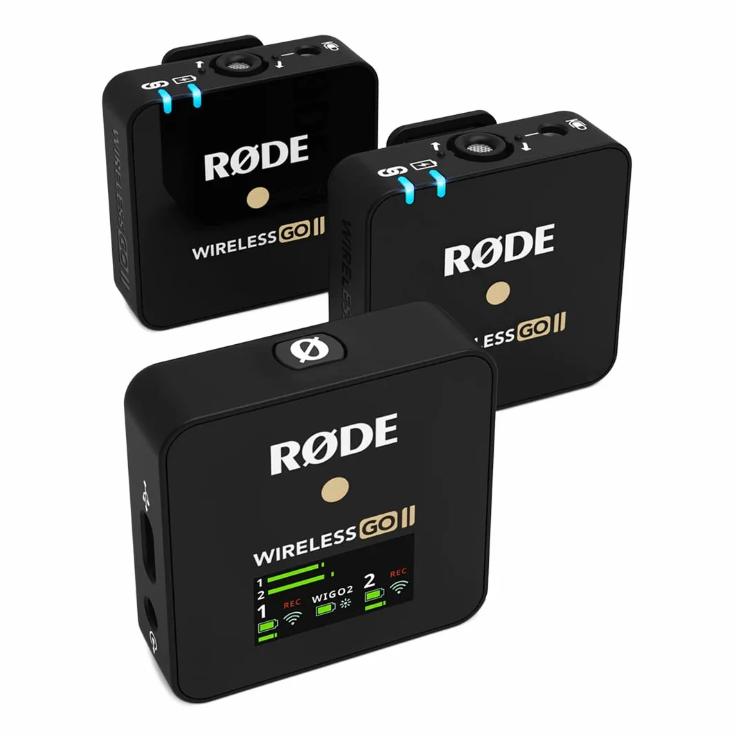 RØDE Wigo Ii Dual System Mikrofonowy, Czarny, 1 Zestaw