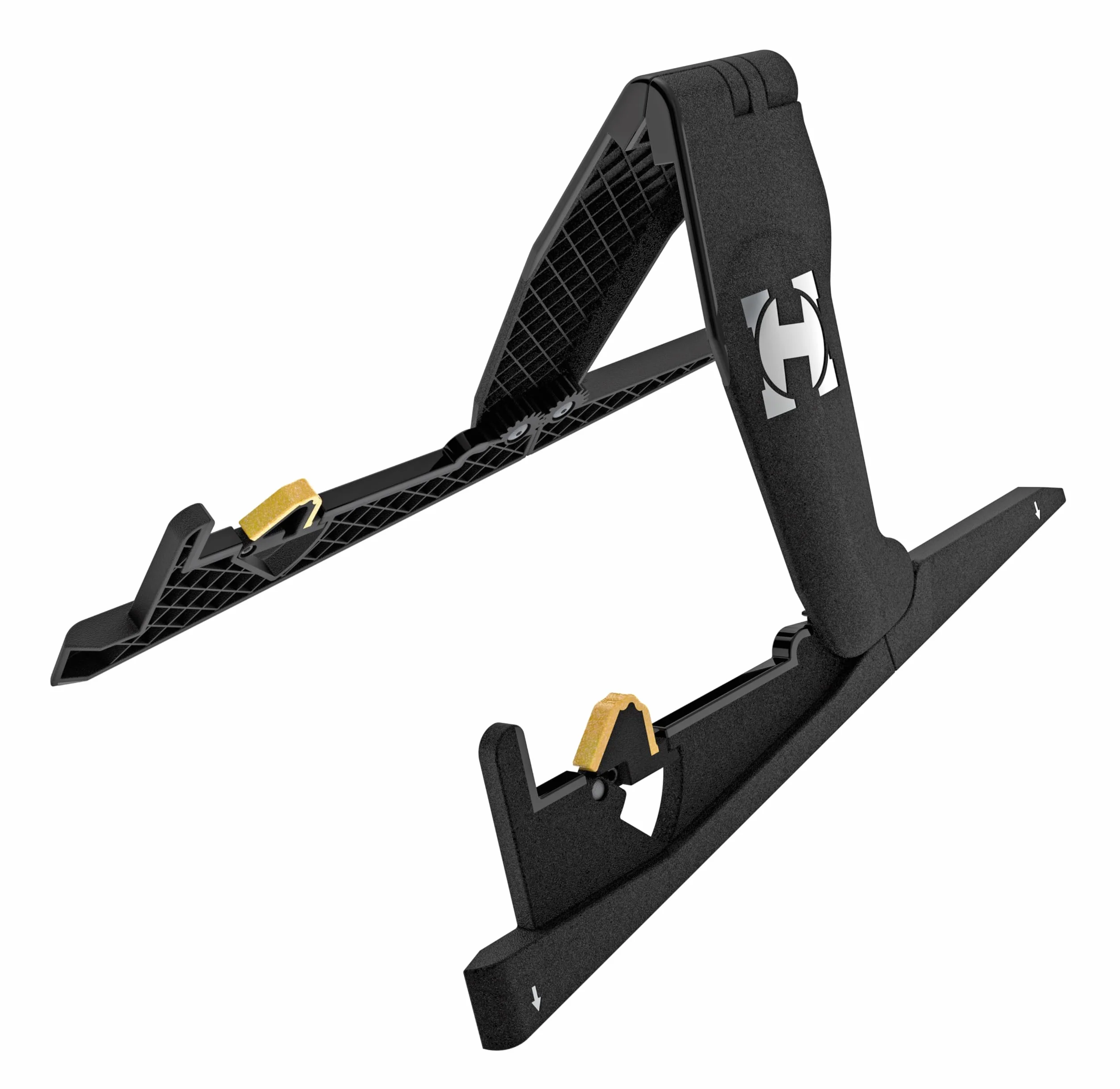 Hercules Stands GS200B EZ Pack Stojak Na Gitarę, Czarno/Żółty