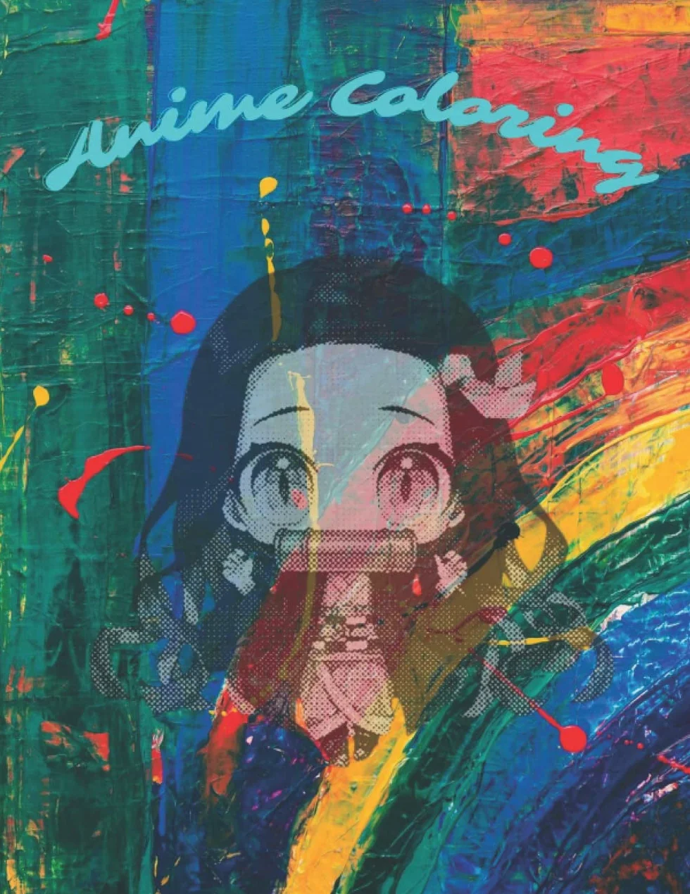Anime Coloring Book For Kids: Children's Anime Coloring Book